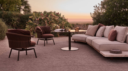 Cesta Swivel Lounge Chair by Monica Armani for Tribù | Casa Design Group