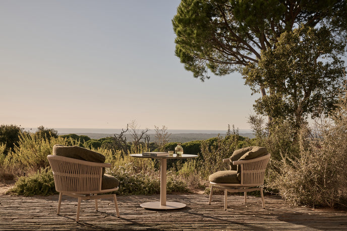 Cesta Swivel Lounge Chair by Monica Armani for Tribù | Casa Design Group