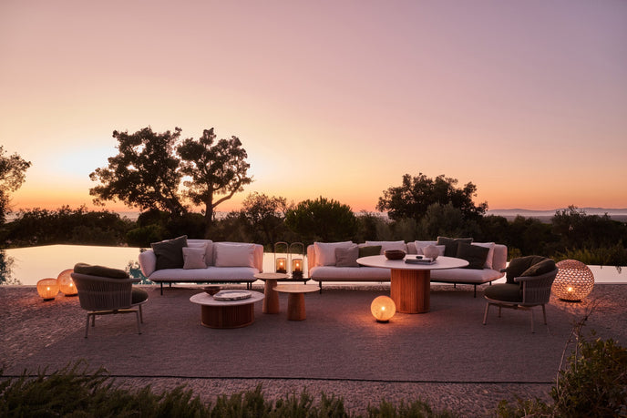Cesta Swivel Lounge Chair by Monica Armani for Tribù | Casa Design Group