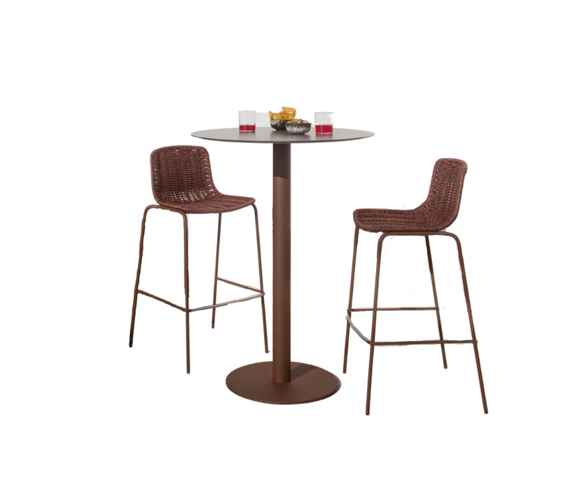 Floor Sample Outdoor Flamingo Bar table and Lapala Stools Expormim