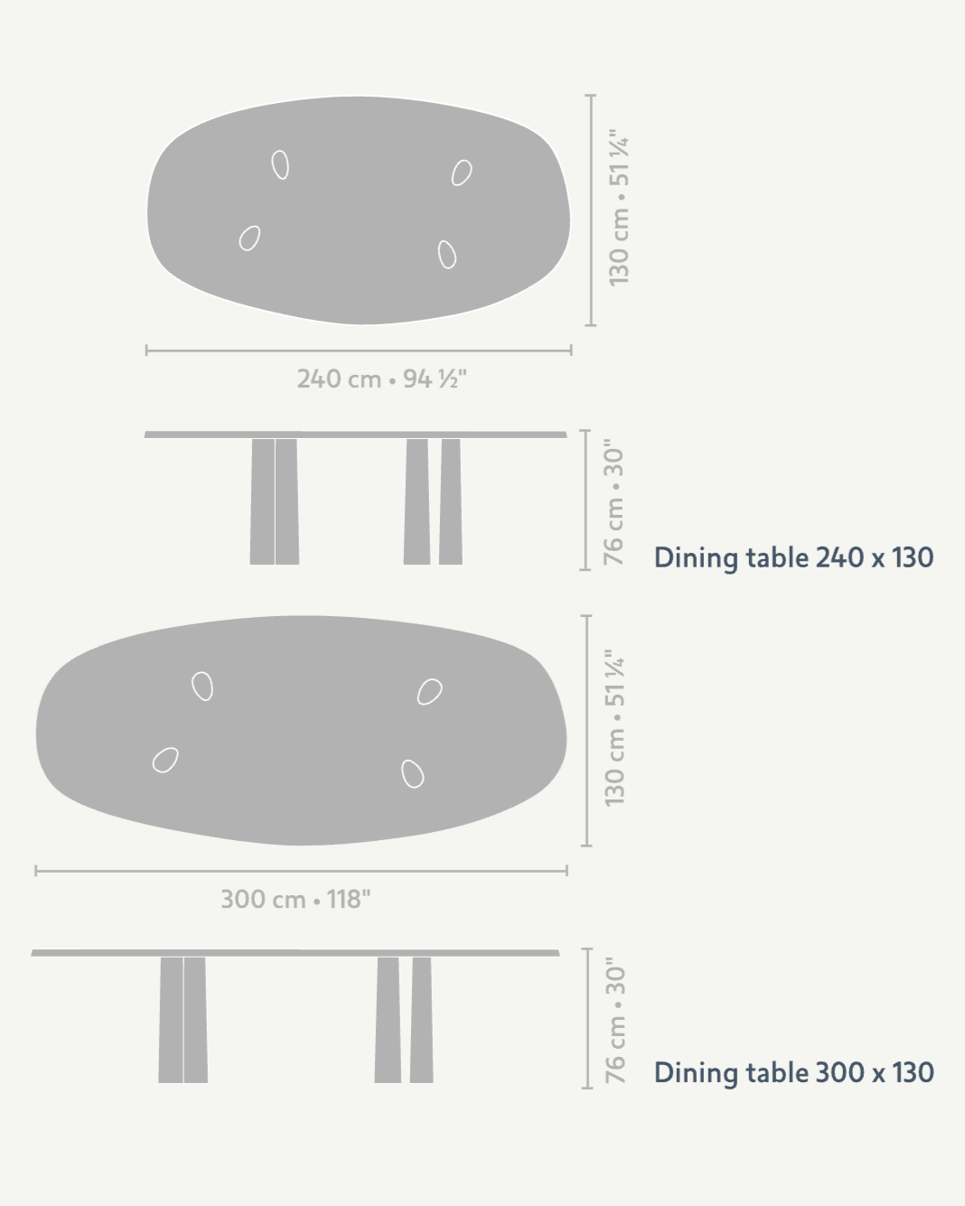 High End Charles Dining Table by Linteloo Casa Design Group