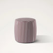 Charlot Open Air Pouf by Meridiani outdoor round pouf Casa Design Group