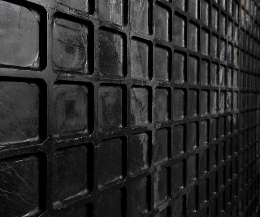 High End Checkmate Wall Panel by Henge Casa Design Group