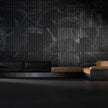 High End Checkmate Wall Panel by Henge Casa Design Group