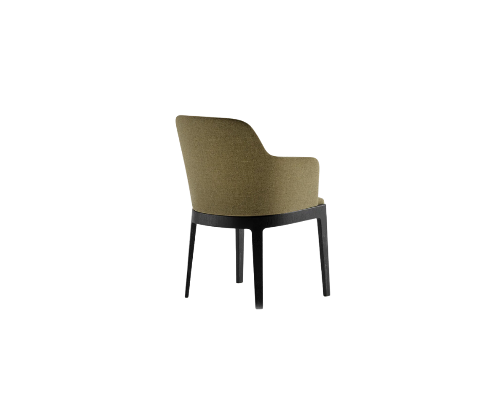 High End Chelsea Dining ArmChair by Molteni&amp;C Quickship Casa Design Group