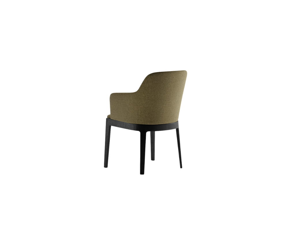 High End Chelsea Dining ArmChair by Molteni&amp;C Quickship Casa Design Group