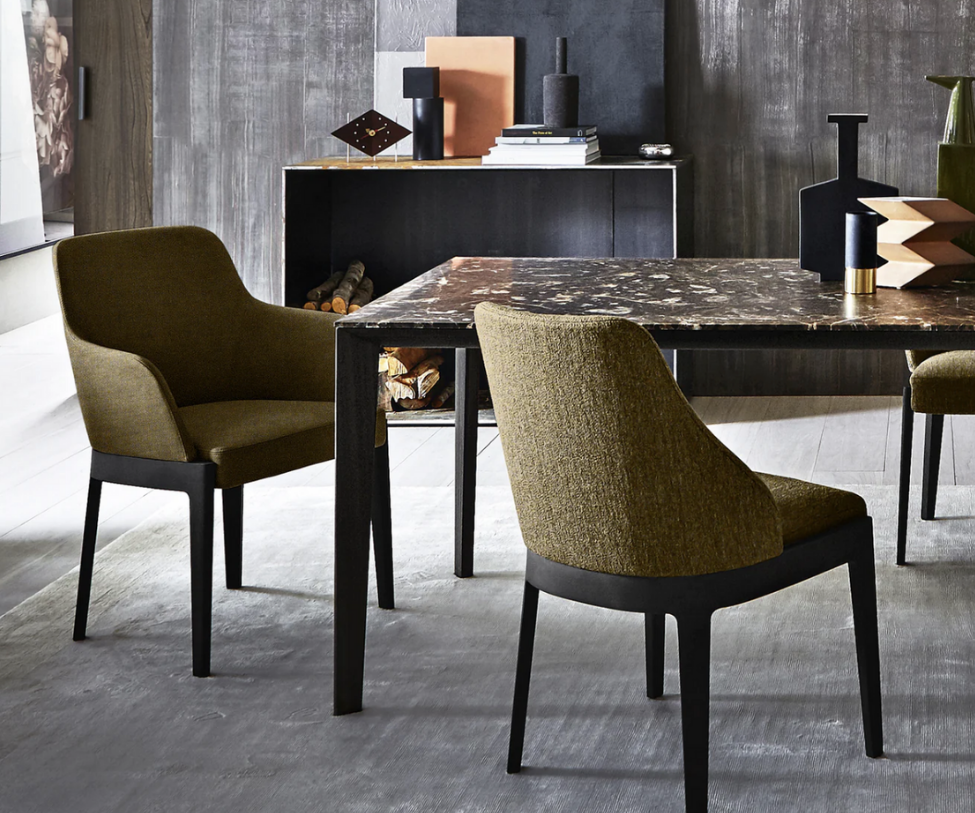 Chelsea Dining Arm Chair | Molteni&C Modern Italian Contemporary ...
