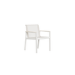 Contemporary Chelsea Outdoor Dining Armchair by Danao with Powder-coated Aluminum Frame | Casa Design Group
