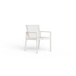 Contemporary Chelsea Outdoor Dining Armchair by Danao with Powder-coated Aluminum Frame | Casa Design Group