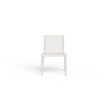 Contemporary Powder-Coated Aluminum Chelsea Outdoor Side Dining Chair by Danao | Casa Design Group