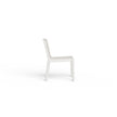 Contemporary Powder-Coated Aluminum Chelsea Outdoor Side Dining Chair by Danao | Casa Design Group