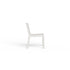 Contemporary Powder-Coated Aluminum Chelsea Outdoor Side Dining Chair by Danao | Casa Design Group