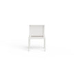 Contemporary Powder-Coated Aluminum Chelsea Outdoor Side Dining Chair by Danao | Casa Design Group