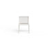 Contemporary Powder-Coated Aluminum Chelsea Outdoor Side Dining Chair by Danao | Casa Design Group