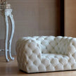 Chester Moon Leather Lounge Armchair by Paola Navone for Baxter | Casa Design Group