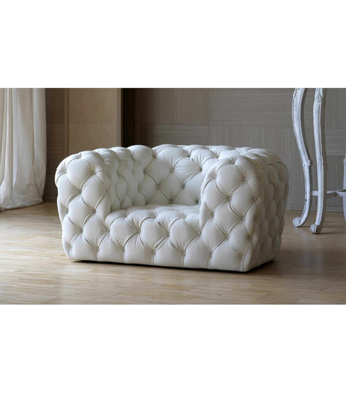 Chester Moon Leather Lounge Armchair by Paola Navone for Baxter | Casa Design Group