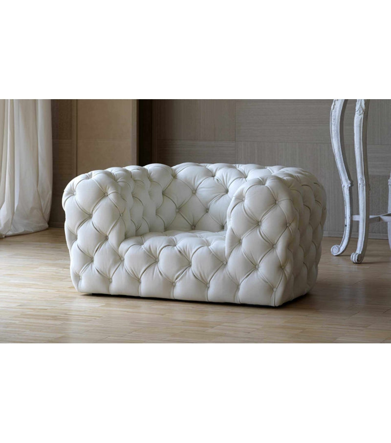 Chester Moon Leather Lounge Armchair by Paola Navone for Baxter | Casa Design Group