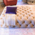 Chester Moon Leather Pouf by Paola Navone for Baxter | Casa Design Group