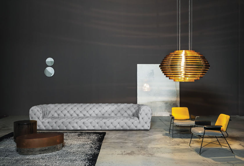Chester Moon Leather Sofa by Paola Navone for Baxter | Casa Design Group