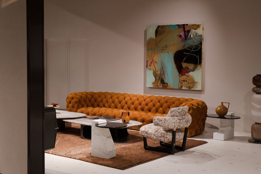 Chester Moon Leather Sofa by Paola Navone for Baxter | Casa Design Group