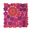 Handmade Chrocket Outdoor Rug with crocheted flowers by Paola Lenti | Casa Design Group