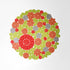 Handmade Chrocket Outdoor Rug with crocheted flowers by Paola Lenti | Casa Design Group