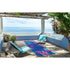 Handmade Chrocket Outdoor Rug with crocheted flowers by Paola Lenti | Casa Design Group