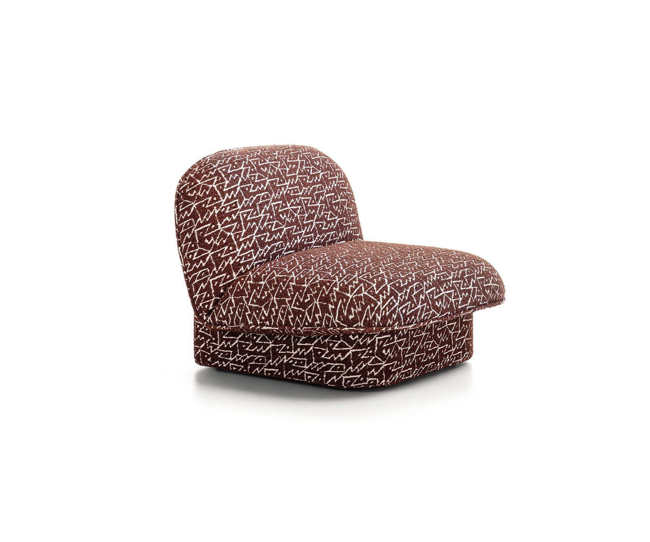 Clara Lounge Chair by Frigerio upholstered modern lounge chair Casa Design Group