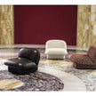 Clara Lounge Chair by Frigerio upholstered modern lounge chair Casa Design Group