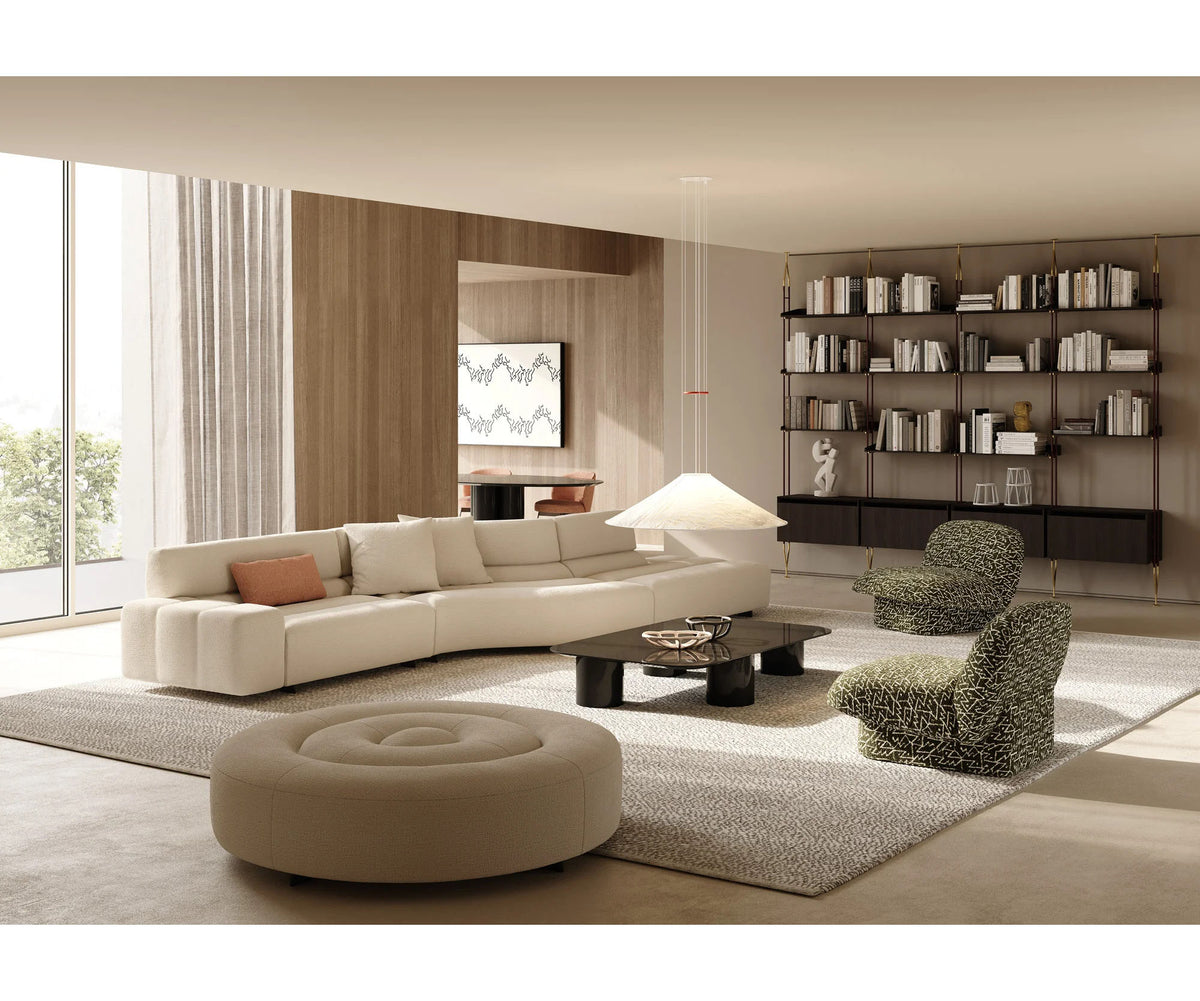 Clara Lounge Chair by Frigerio upholstered modern lounge chair Casa Design Group