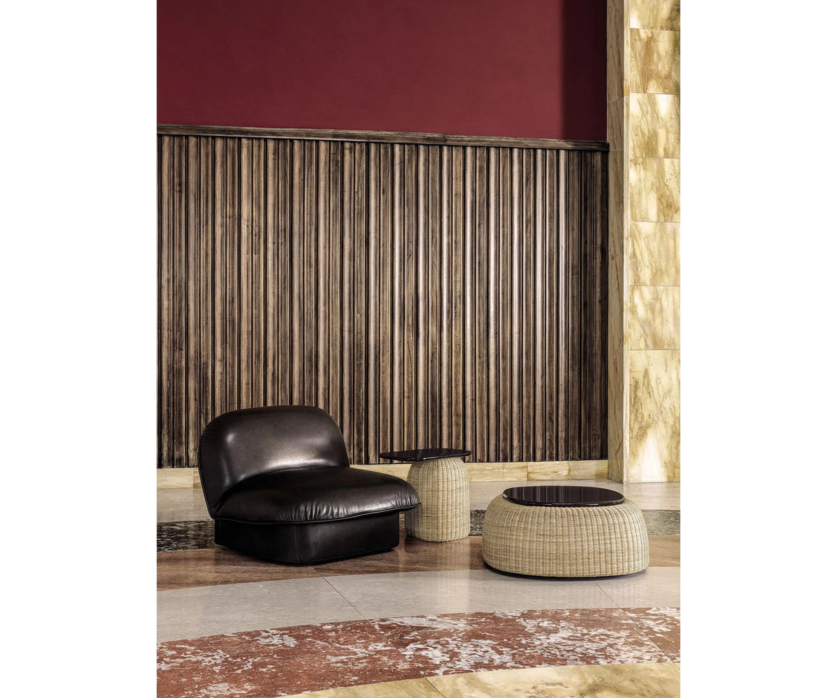 Clara Lounge Chair by Frigerio upholstered modern lounge chair Casa Design Group