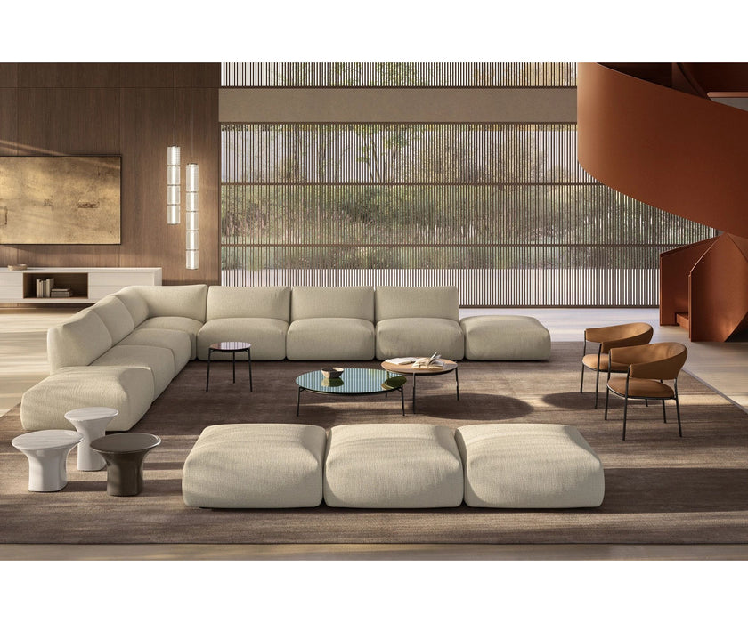 Clayer Coffee Table by MDF Italia sculptural ceramic table Casa Design Group