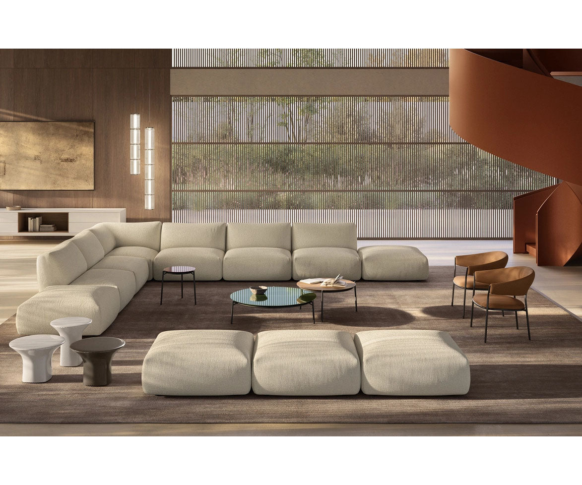 Clayer Coffee Table by MDF Italia sculptural ceramic table Casa Design Group
