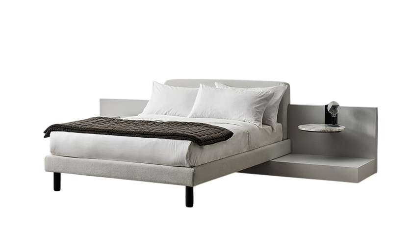 Cliff Refined Modular Bed by Andrea Parisio for Meridiani | Casa Design Group