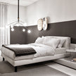 Cliff Refined Modular Bed by Andrea Parisio for Meridiani | Casa Design Group