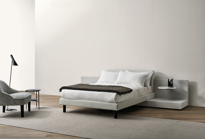 Cliff Refined Modular Bed by Andrea Parisio for Meridiani | Casa Design Group