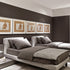Cliff Refined Modular Bed by Andrea Parisio for Meridiani | Casa Design Group
