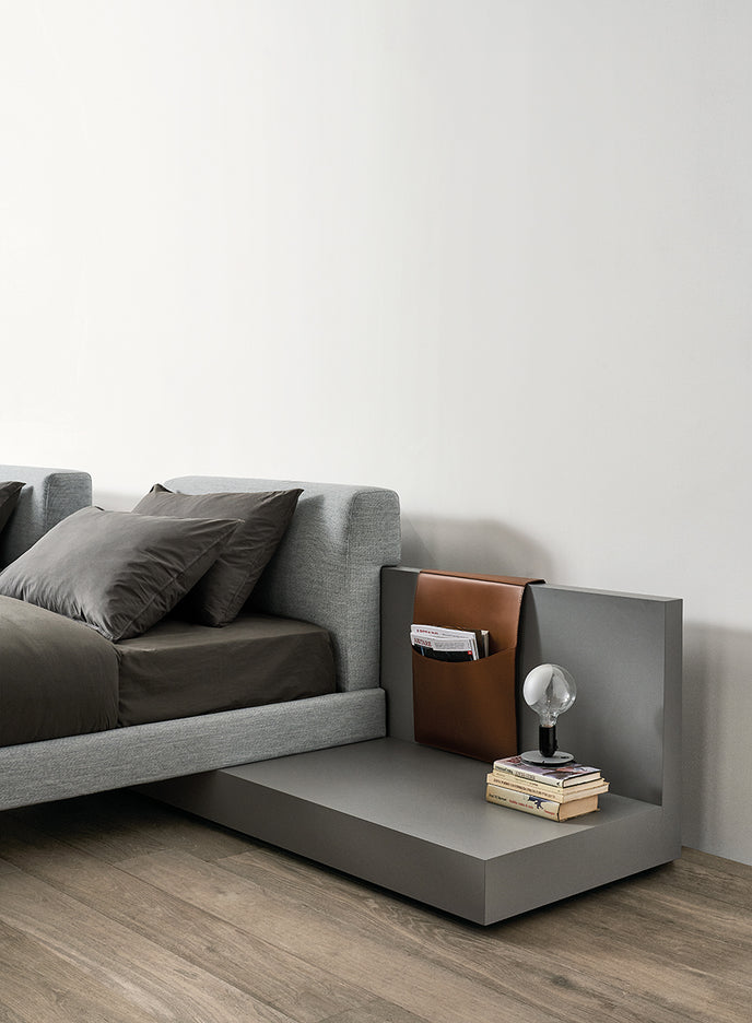 Cliff Refined Modular Bed by Andrea Parisio for Meridiani | Casa Design Group