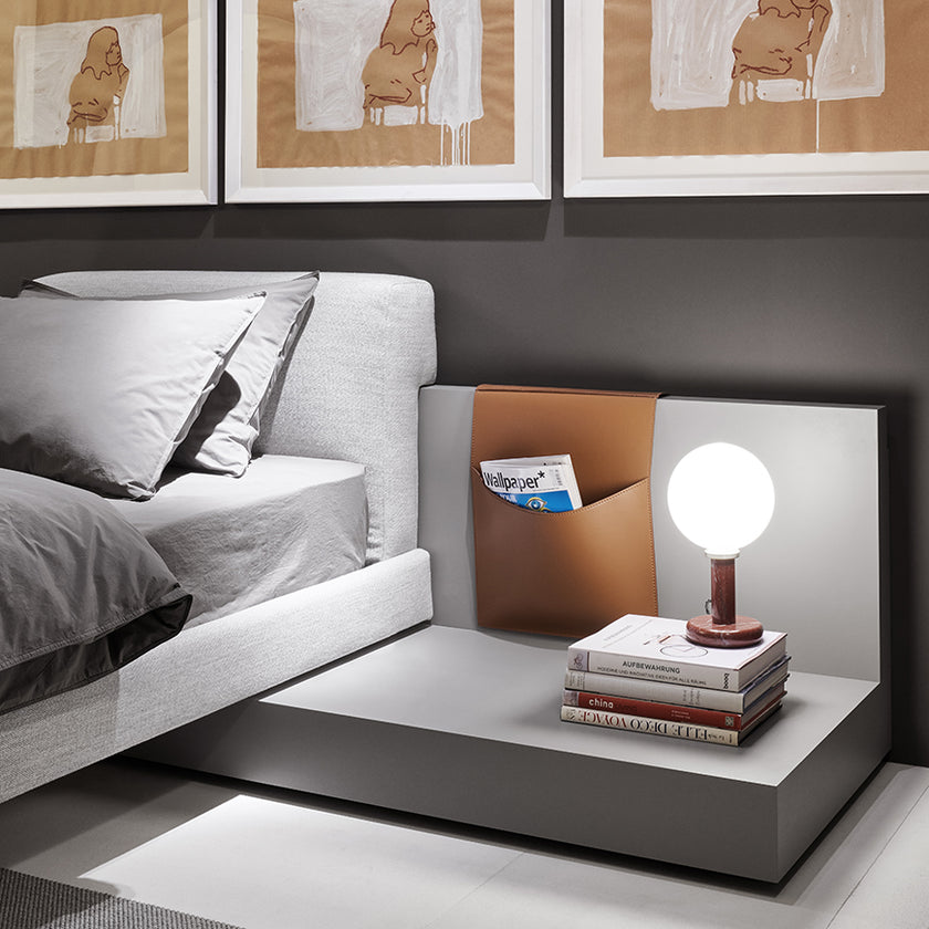 Cliff Refined Modular Bed by Andrea Parisio for Meridiani | Casa Design Group