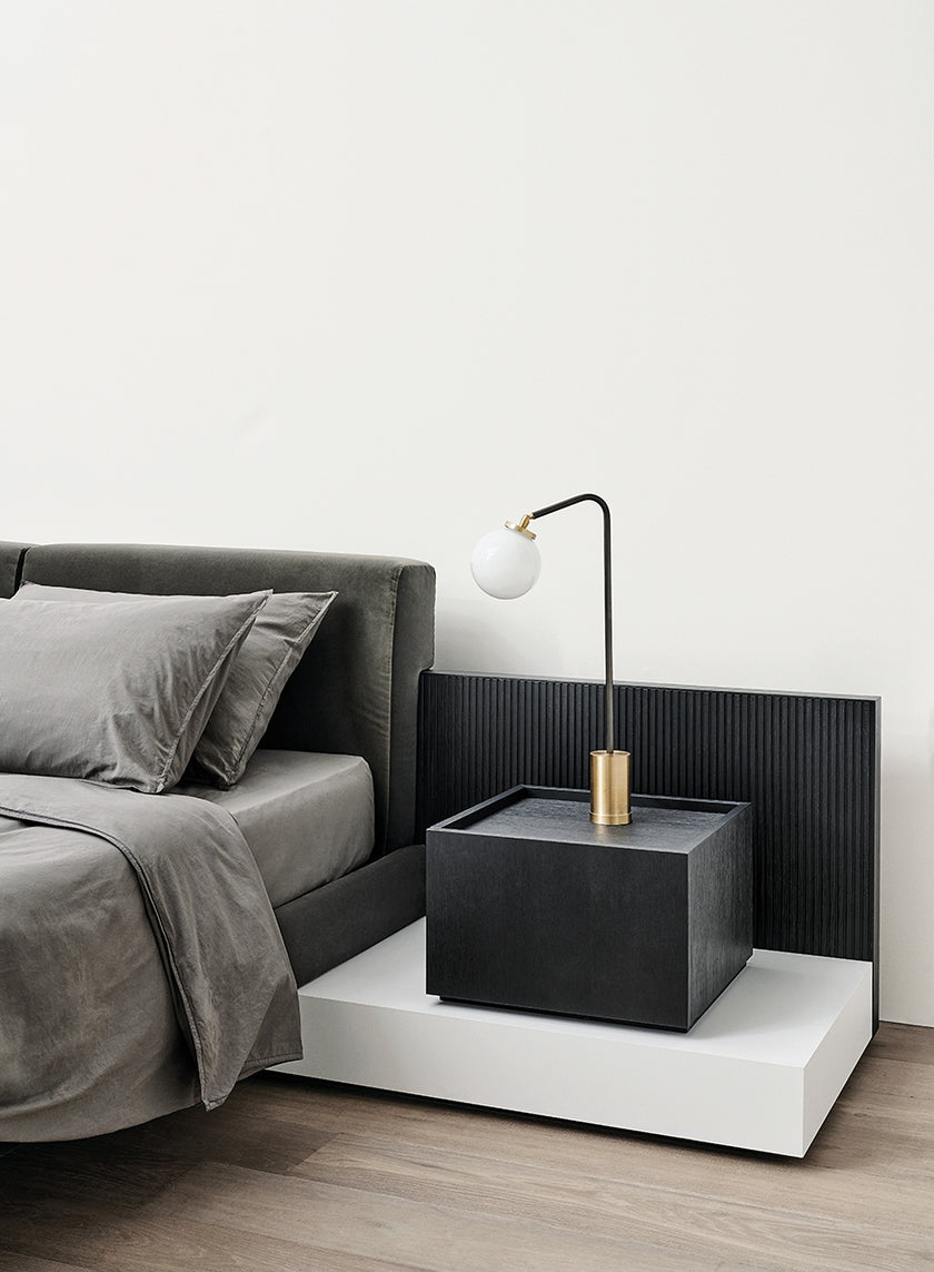 Cliff Refined Modular Bed by Andrea Parisio for Meridiani | Casa Design Group