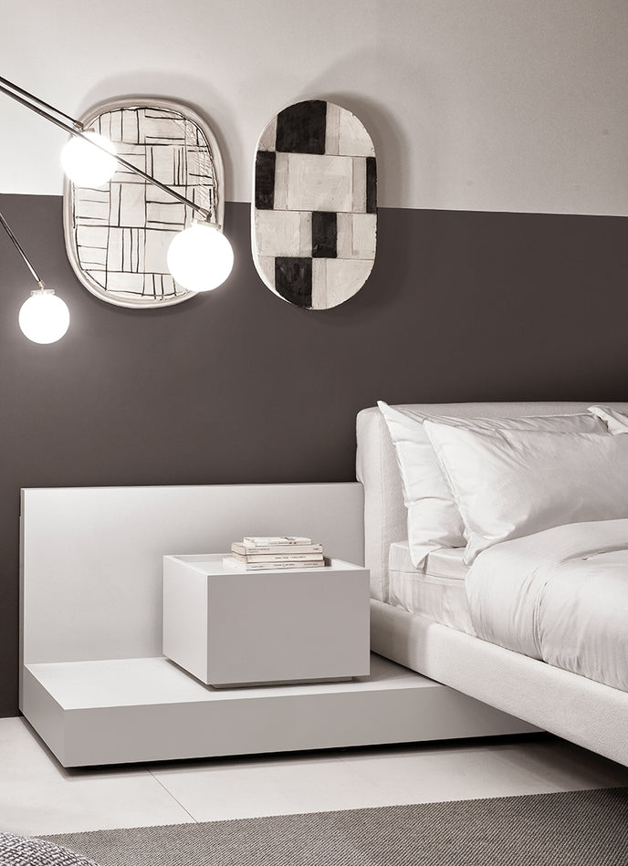 Cliff Refined Modular Bed by Andrea Parisio for Meridiani | Casa Design Group