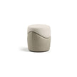 Clori elegant upholstered pouf by Margherita Fanti | Casa Design Group