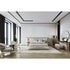 Clori elegant upholstered pouf by Margherita Fanti | Casa Design Group