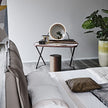 Cocoon Trousse Keramik vanity with ceramic top and LED mirror by Cattelan Italia | Casa Design Group