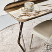 Cocoon Trousse Keramik vanity with ceramic top and LED mirror by Cattelan Italia | Casa Design Group