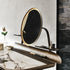 Cocoon Trousse Keramik vanity with ceramic top and LED mirror by Cattelan Italia | Casa Design Group