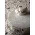 Colonna Coffee Table by Tacchini with a mirrored glass exterior and marble top.