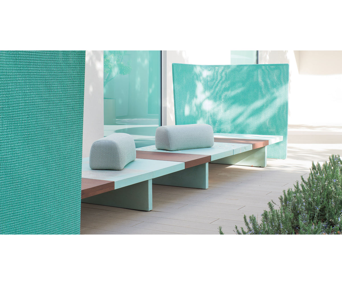 Concreto Handcrafted Outdoor Bench Masterpiece by Paola Lenti Casa Design Group