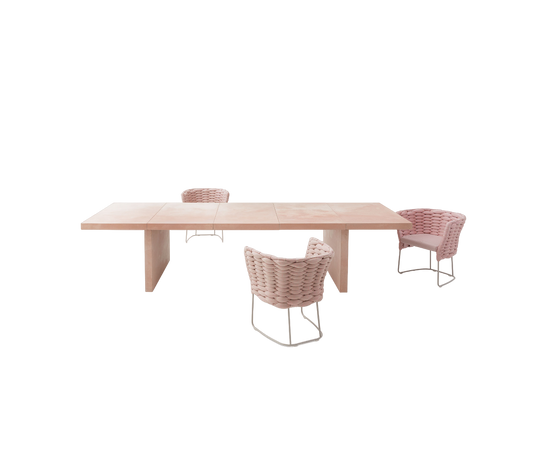 Durable and Luxury Concreto Outdoor Dining Table  by Paola Lenti Casa Design Group