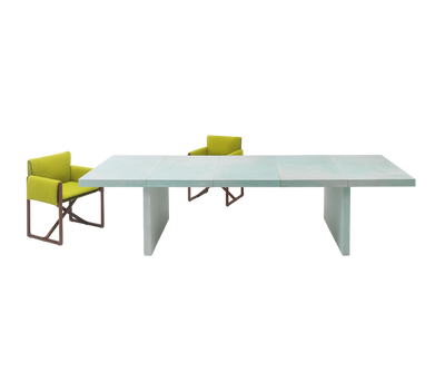 Durable and Luxury Concreto Outdoor Dining Table  by Paola Lenti Casa Design Group